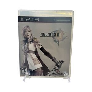 Final Fantasy XIII Sony PlayStation 3 PS3 2010 Square Enix Black Label CIB